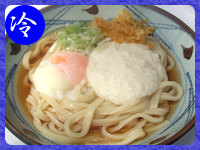 温玉とろろぶっかけうどん